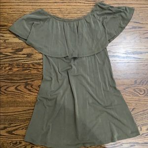 Off the shoulder dress